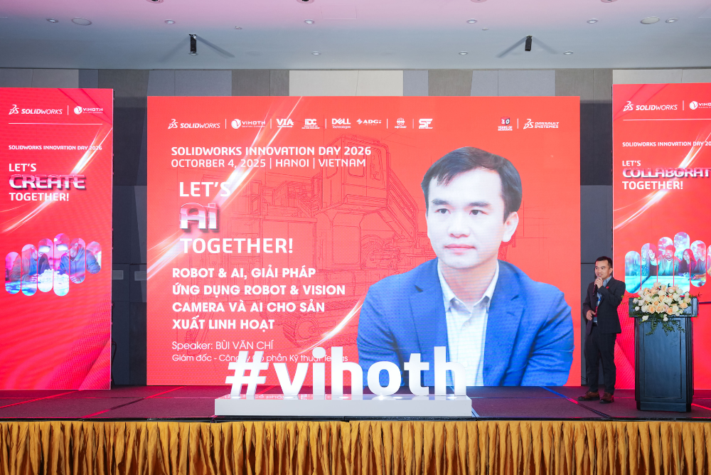 Temas Presents Robot & AI Solutions at SOLIDWORKS INNOVATION DAY 2026